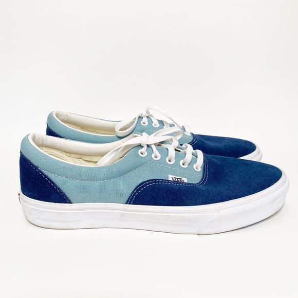 two tone blue vans